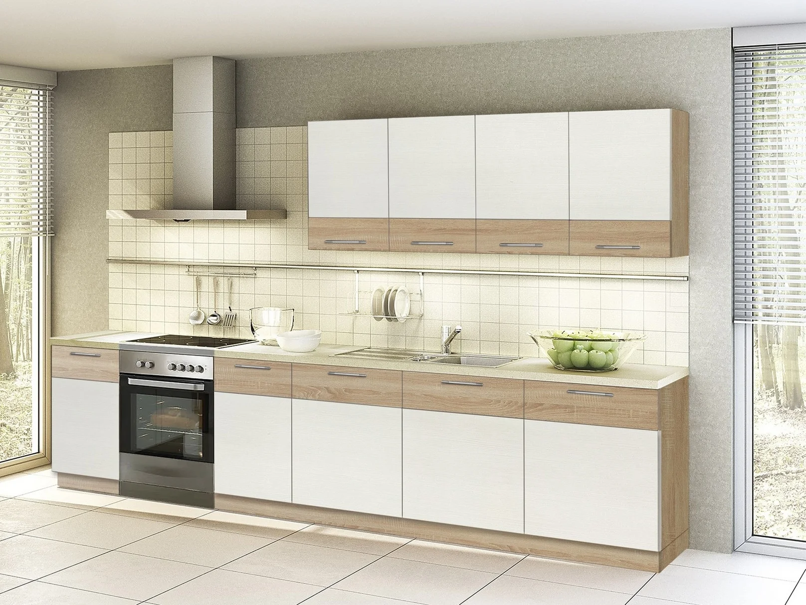 Модульная Кухня Базис Linewood